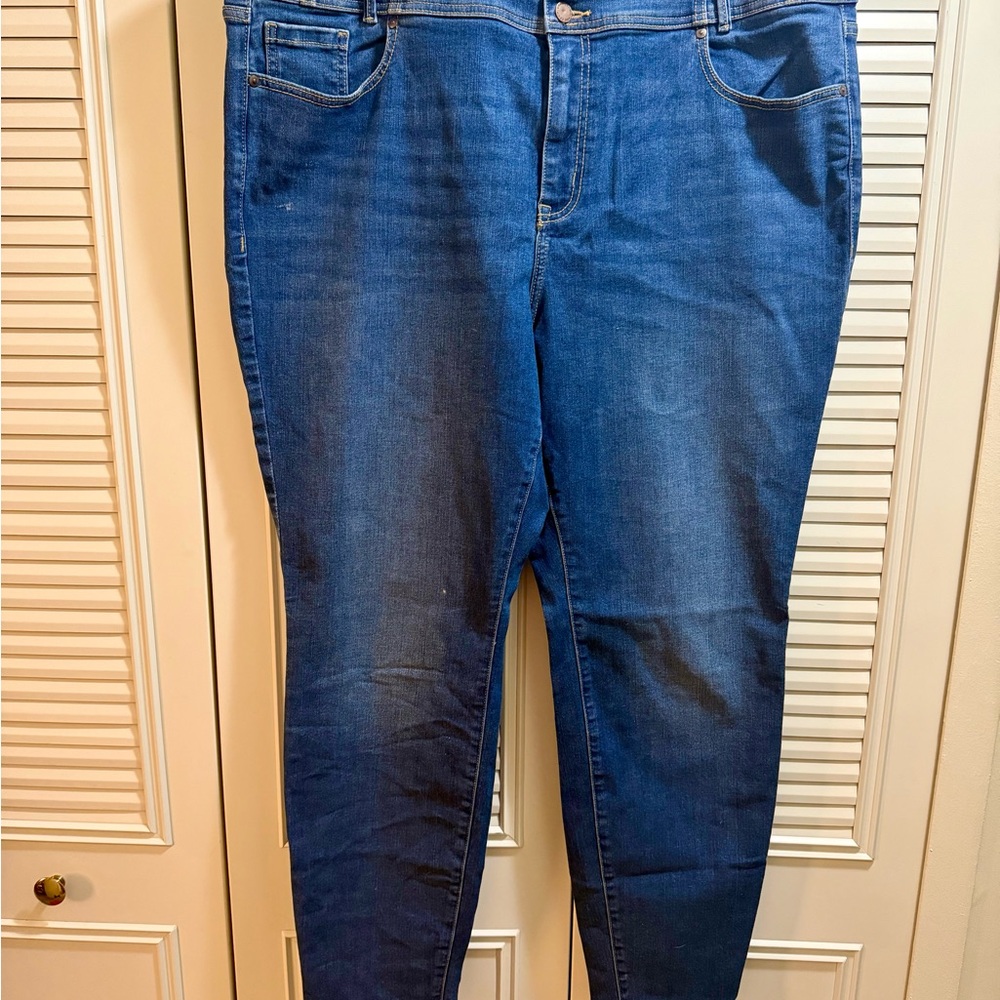 Lane Bryant Women's Classic Blue Skinny Jeans